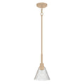 Craftmade Pleated 1 Light Mini Pendant In Premium Bronze