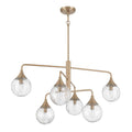Craftmade Reflection 6 Light Chandelier In Craftmade Premium Bronze