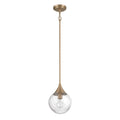Craftmade Reflection 1 Light Mini Pendant In Craftmade Premium Bronze