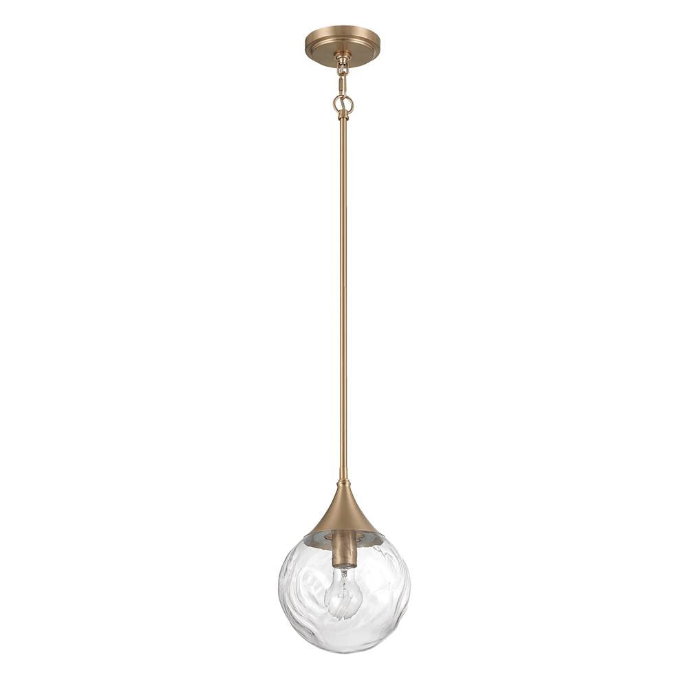 Craftmade Reflection 1 Light Mini Pendant In Craftmade Premium Bronze