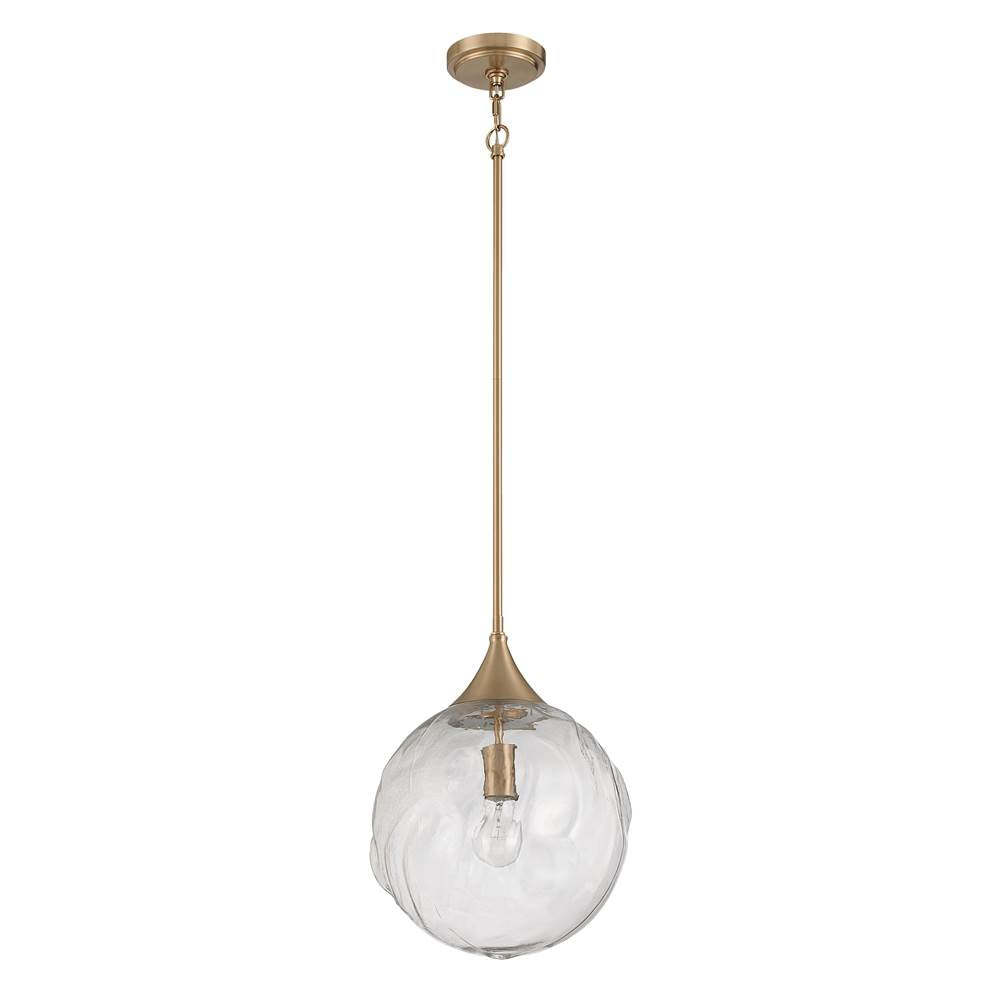 Craftmade Reflection 1 Light Pendant In Craftmade Premium Bronze