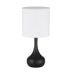 Craftmade 86226FB-T Flat Black Pallo 1 Light Table Lamp In Flat Black Image 5