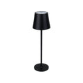 Craftmade Evans 1 Light Led Rechargeable Lamp In Flat Black