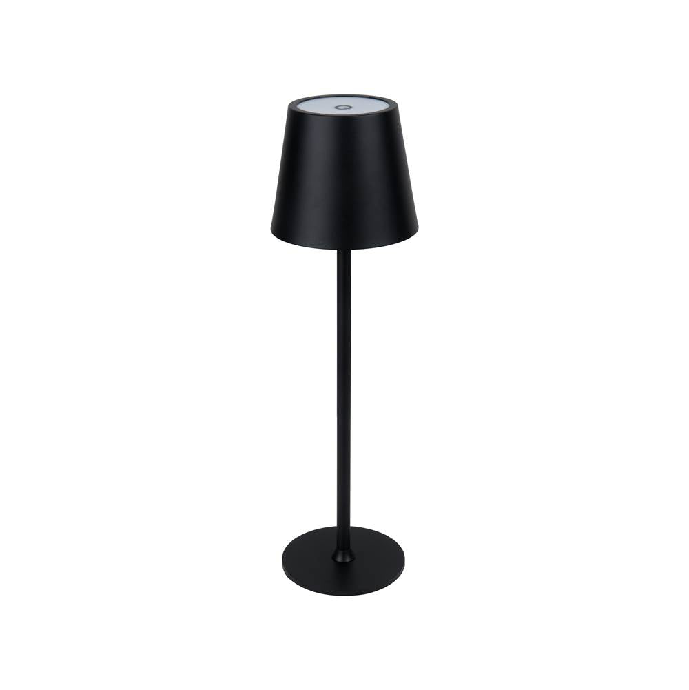 Craftmade Evans 1 Light Led Rechargeable Lamp In Flat Black