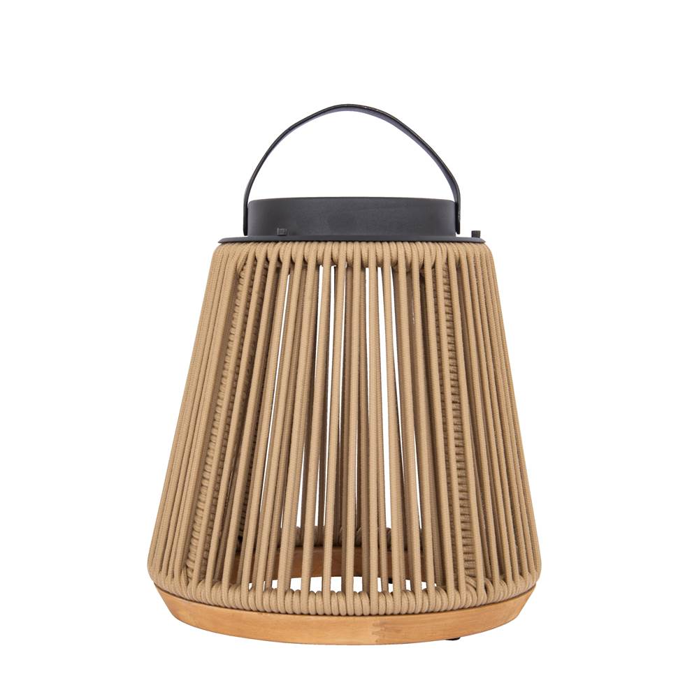 Craftmade Sea Scape Sea Scape Solar Led Outdoor Rechargeable Table Lamp In Midnight