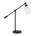 Craftmade Indiana 1 Light Table Lamp In Flat Black