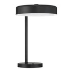 Craftmade 87019FB-T Flat Black Keeva 1 Light Table Lamp In Flat Black Image 1