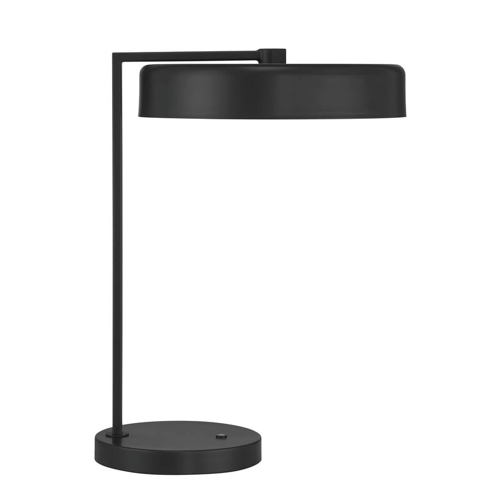 Craftmade 87019FB-T Flat Black Keeva 1 Light Table Lamp In Flat Black Image 5