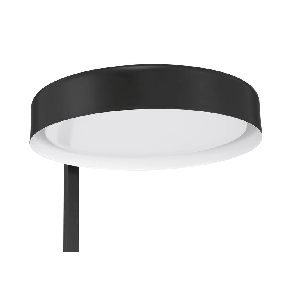 Craftmade 87019FB-T Flat Black Keeva 1 Light Table Lamp In Flat Black Image 3