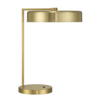 Craftmade 87019SB-T Satin Brass Keeva 1 Light Table Lamp In Satin Brass Image 5