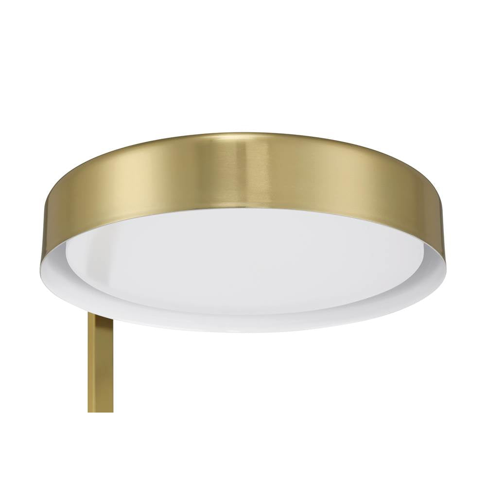 Craftmade 87019SB-T Satin Brass Keeva 1 Light Table Lamp In Satin Brass Image 3