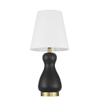 Craftmade 87020FBSB-T Flat Black,Satin Brass Gloria 1 Light Table Lamp In Flat Black/satin Brass Image 6