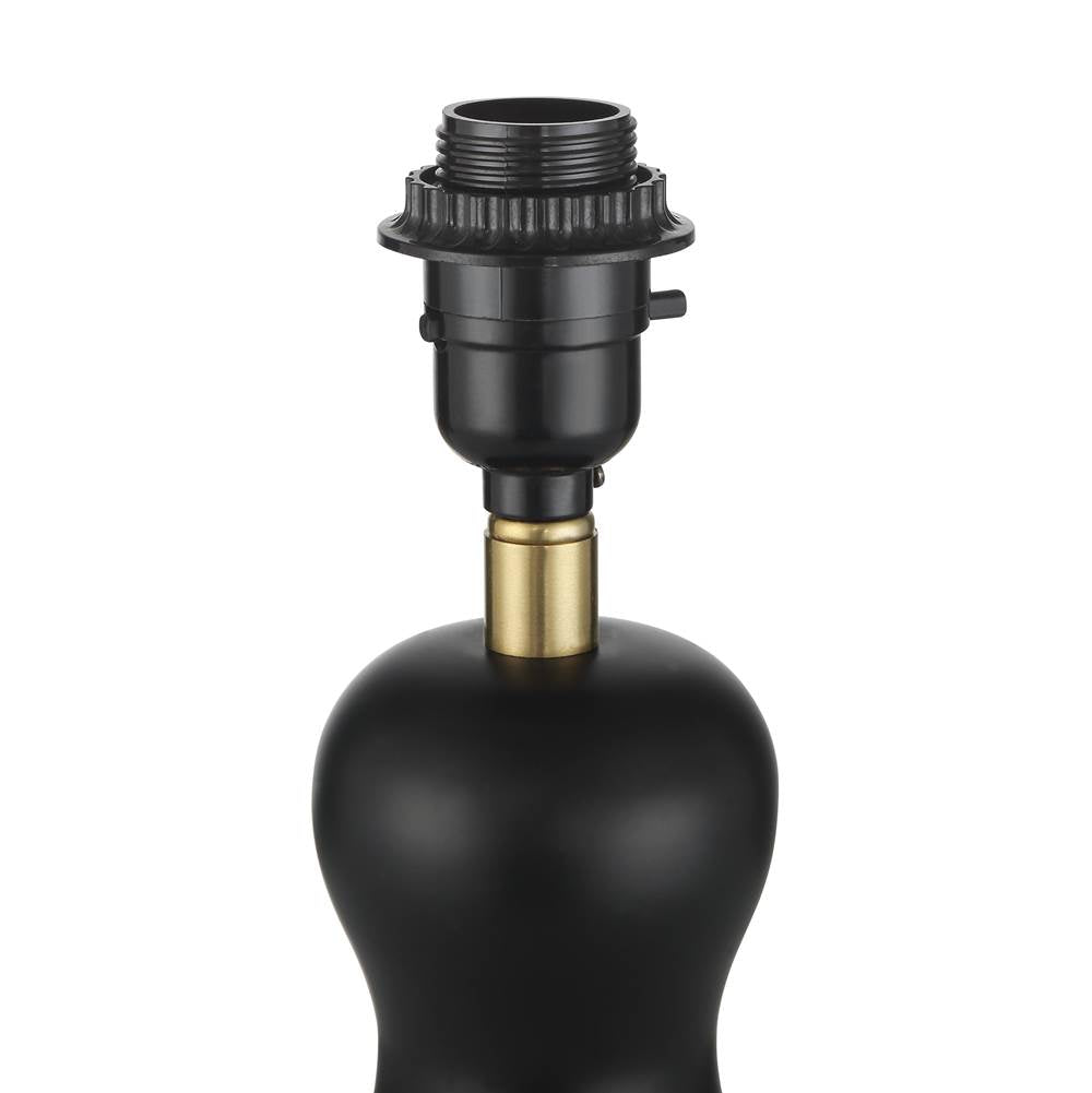 Craftmade 87020FBSB-T Flat Black,Satin Brass Gloria 1 Light Table Lamp In Flat Black/satin Brass Image 3