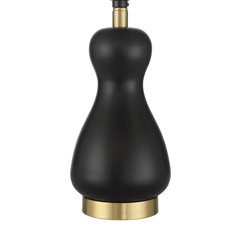Craftmade 87020FBSB-T Flat Black,Satin Brass Gloria 1 Light Table Lamp In Flat Black/satin Brass Image 2