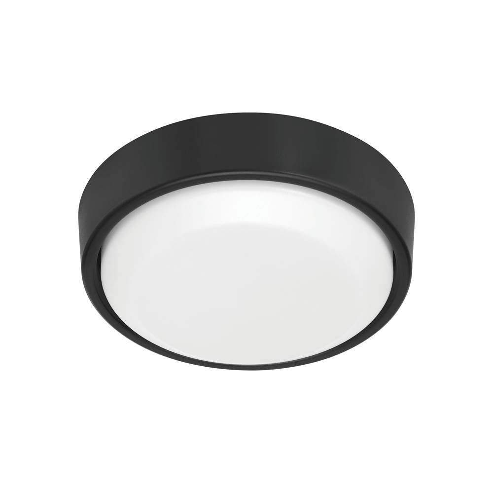 Craftmade AMG52LK-FB-LED Flat Black 20 Watt Light Kit In Flat Black For The Amigo 52'' Ceiling Fan Image 2