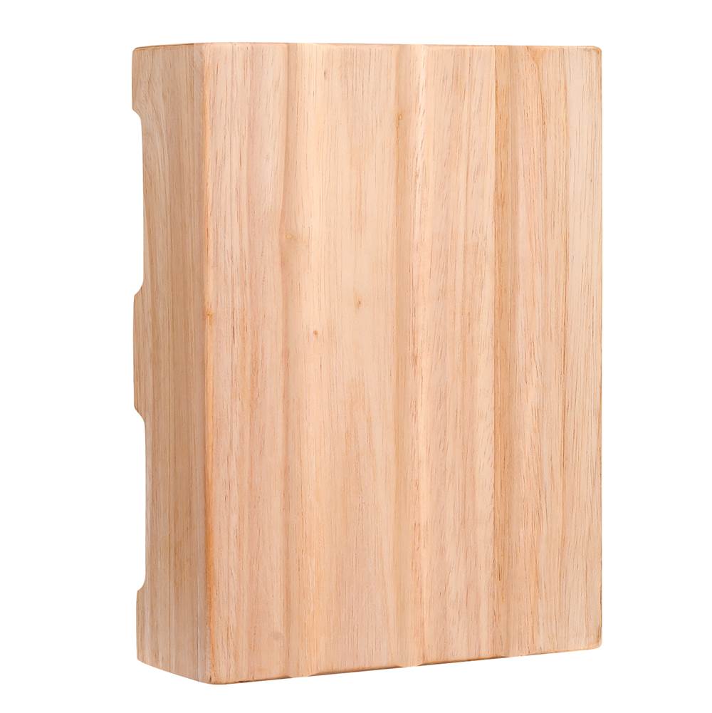 Craftmade  Hand-hewn Design Chime In Unfinished Oak