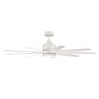 Craftmade Champion 60'' 9-blade Ceiling Fan In Brushed Polished Nickel W/ Brushed Nickel/flat Black Blades; Light Kit Included (optional)