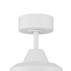 Craftmade CHP60MWW9 Matte White Champion 60'' 9-blade Indoor/outdoor (damp) Ceiling Fan In Matte White W/ Matte White Blades; Light Kit Included (optional) Image 3