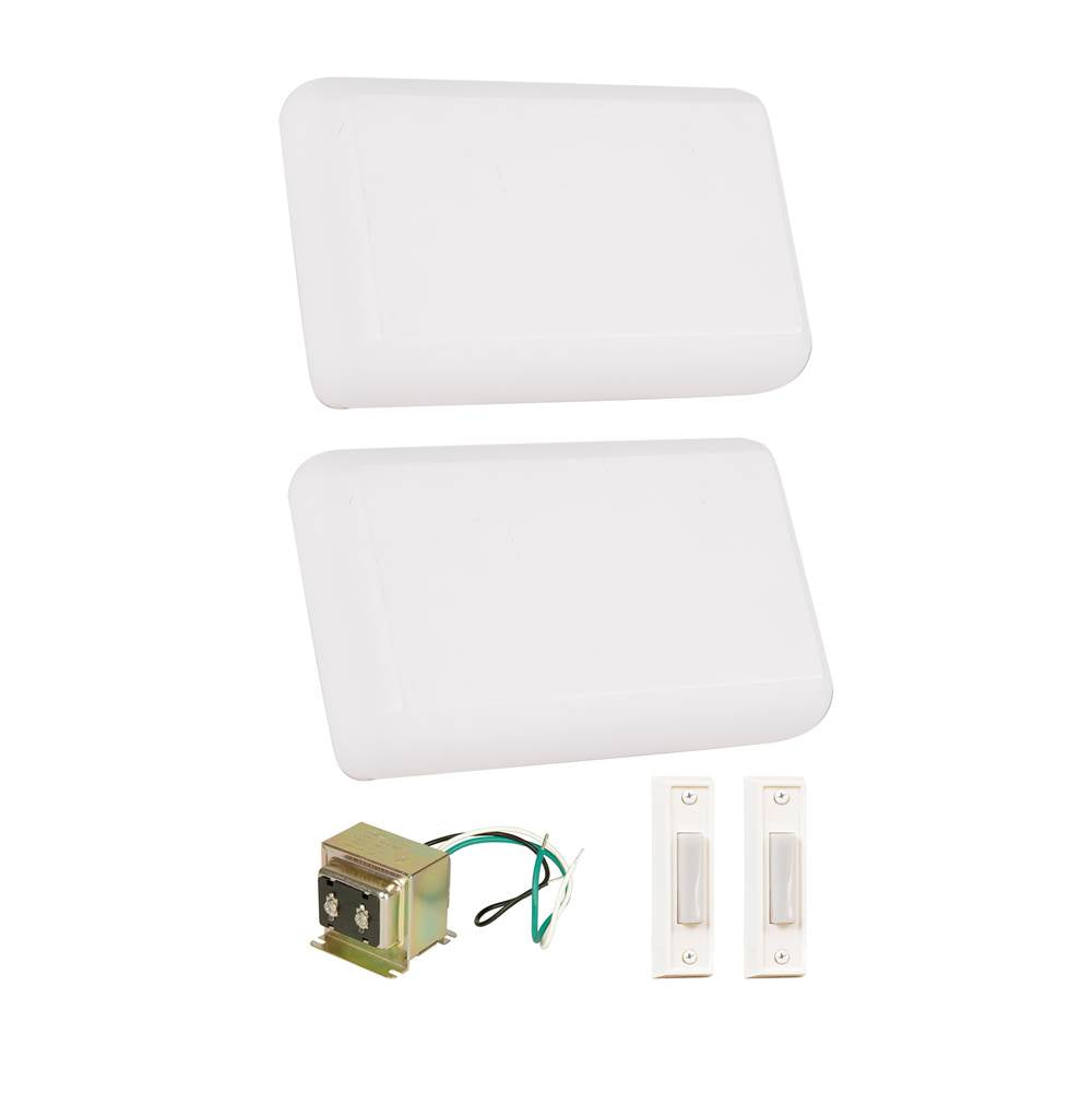 Craftmade Builder Chime Builder  2 Chime Kit In White