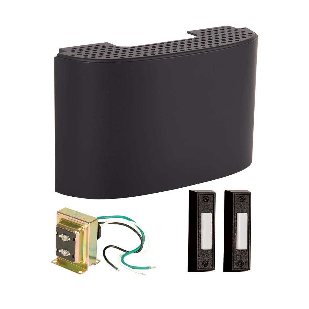 Craftmade Builder Chime Builder Chime Kit In Flat Black