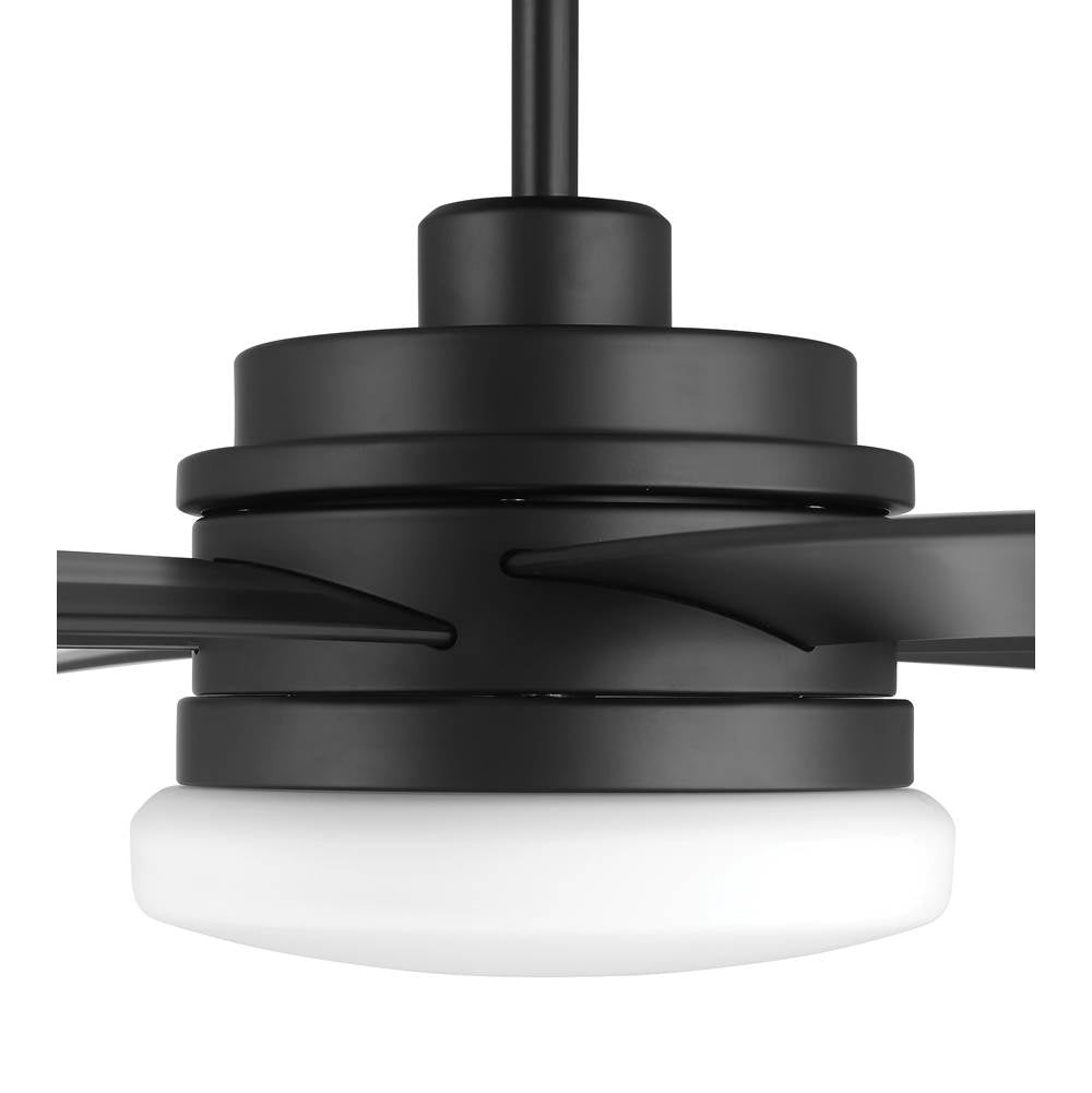 Craftmade Chilz 72'' 6-blade Indoor/outdoor (damp) Ceiling Fan In Flat Black With Flat Black Blades, Light Kit Included (optional)
