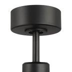Craftmade CLZ72FB6-NWF Flat Black Chilz 72'' 6-blade Indoor/outdoor (damp) Ceiling Fan In Flat Black With Flat Black Blades, Light Kit Included (optional) Image 4