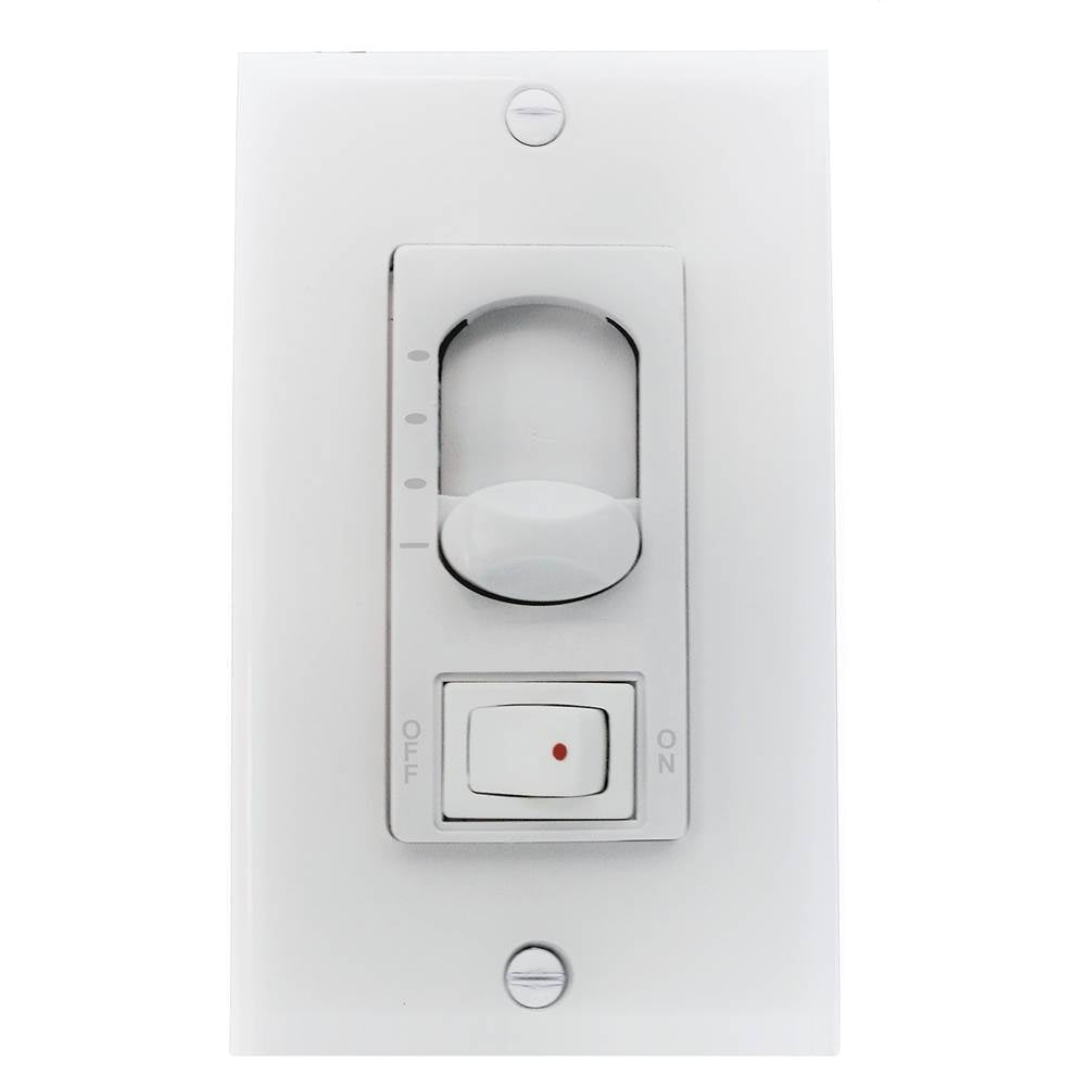 Craftmade  3 Speed Fan/ On-off Light Control - White