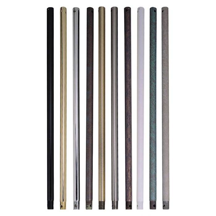 Craftmade DR12W White 12'' Downrod In White Image 1