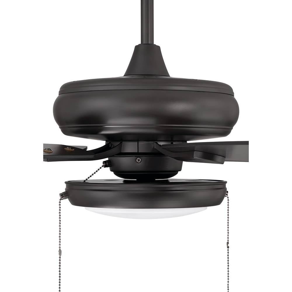 Craftmade ECF119CBZ5-CBZWLN Classic Bronze Eos 52'' 5-blade Ceiling Fan In Classic Bronze With Classic Bronze/walnut Blades, Led Pan Light Kit Included (optional) Image 7