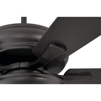 Craftmade ECF119CBZ5-CBZWLN Classic Bronze Eos 52'' 5-blade Ceiling Fan In Classic Bronze With Classic Bronze/walnut Blades, Led Pan Light Kit Included (optional) Image 5
