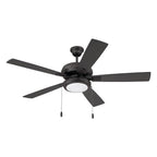 Craftmade ECF119CBZ5-CBZWLN Classic Bronze Eos 52'' 5-blade Ceiling Fan In Classic Bronze With Classic Bronze/walnut Blades, Led Pan Light Kit Included (optional) Image 2