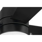 Craftmade EMCY52FB4-PC Flat Black Energy Star Mccoy 52'' 4-blade Ceiling Fan In Flat Black With Flat Black Blades, Light Kit Included (optional) Image 5