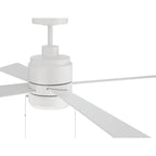 Craftmade EMCY52W4-PC White Energy Star Mccoy 52'' 4-blade Ceiling Fan In White With White Blades, Light Kit Included (optional) Image 3