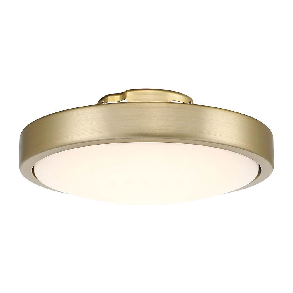 Craftmade FRZ56LK-SB-LED Satin Brass Frazier Led Light Kit In Satin Brass (for Frz56xxx3 Ceiling Fan) Image 1