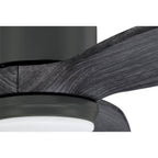 Craftmade FXL60DGT3  Force Xl 60'' 3-blade Indoor/outdoor (wet) Ceiling Fan In Dark Graphite W/ Greywood Blades; Integrated Light Kit Image 8
