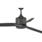 Craftmade FXL60DGT3  Force Xl 60'' 3-blade Indoor/outdoor (wet) Ceiling Fan In Dark Graphite W/ Greywood Blades; Integrated Light Kit Image 3