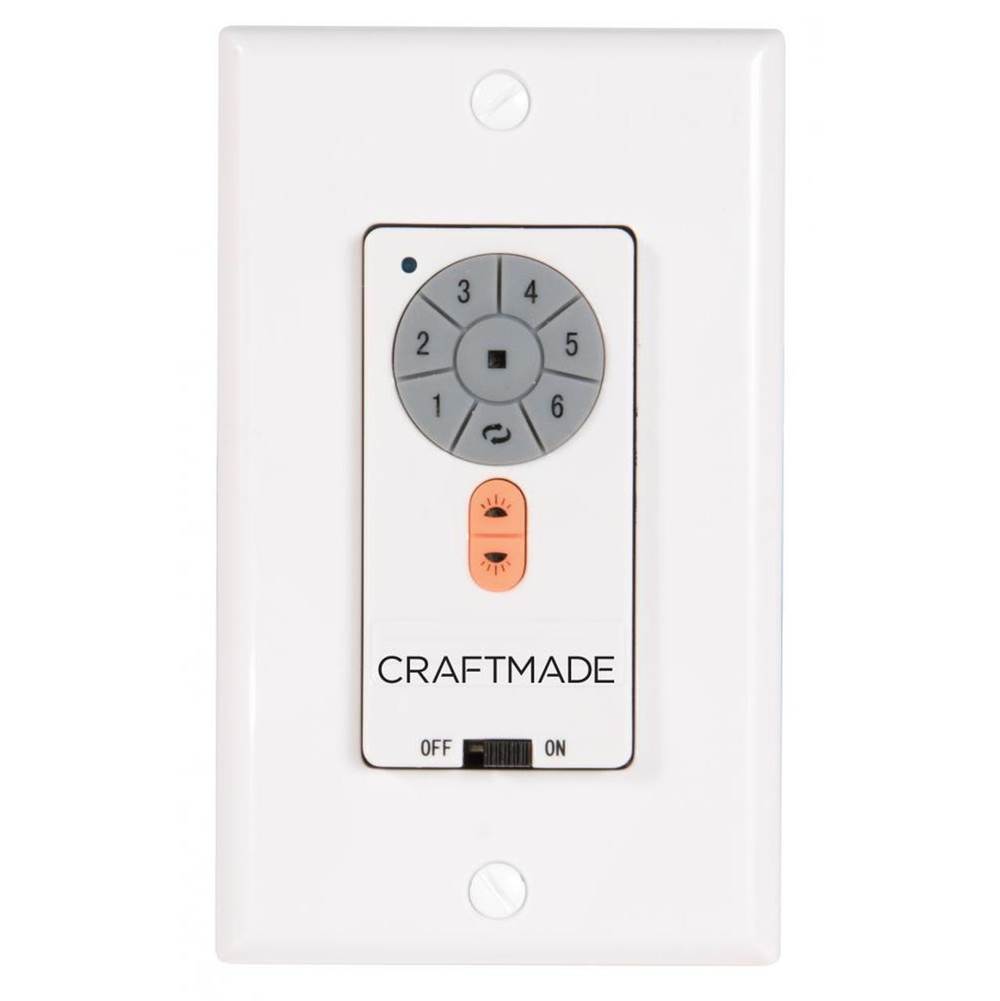 Craftmade  Idc2 6-speed Wall Control, Up-light, Down-light And Reverse Functions