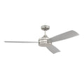 Craftmade Inspo 54'' 3-blade Ceiling Fan In Brushed Polished Nickel W/ Brushed Nickel Blades; Not Light Kit Adaptable