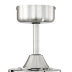 Craftmade INT52BNK3 Brushed Polished Nickel Intrepid 52'' 3-blade Ceiling Fan In Brushed Polished Nickel W/ Brushed Nickel/walnut Blades; Integrated Light Kit Image 4