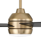Craftmade Kelsey 52'' 4-blade Ceiling Fan In Brushed Polished Nickel With Brushed Nickel, Integrated Light Kit