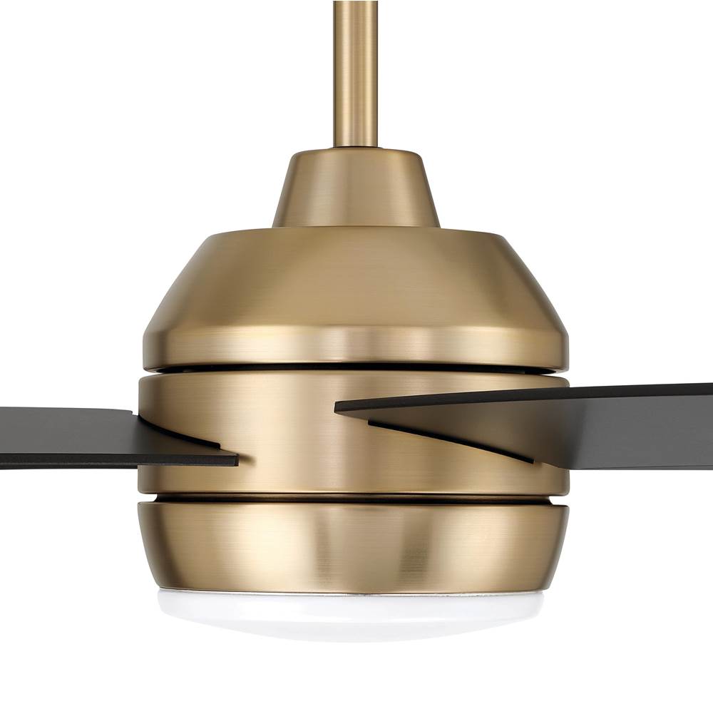Craftmade Kelsey 52'' 4-blade Ceiling Fan In Brushed Polished Nickel With Brushed Nickel, Integrated Light Kit