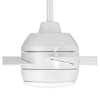 Craftmade Kelsey 52'' 4-blade Ceiling Fan In Brushed Polished Nickel With Brushed Nickel, Integrated Light Kit