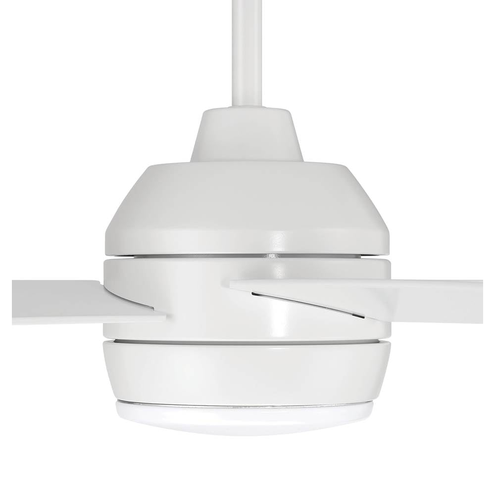 Craftmade Kelsey 52'' 4-blade Ceiling Fan In Brushed Polished Nickel With Brushed Nickel, Integrated Light Kit