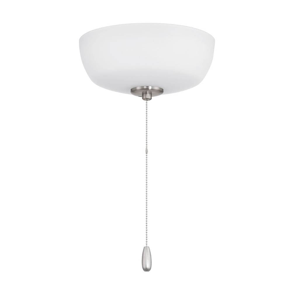 Craftmade  2 Light Bowl Light Kit In Brushed Polished Nickel (white Frost Glass)