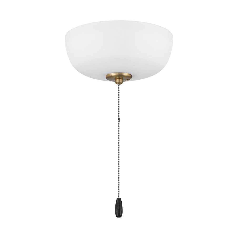 Craftmade  2 Light Bowl Light Kit In Brushed Polished Nickel (white Frost Glass)