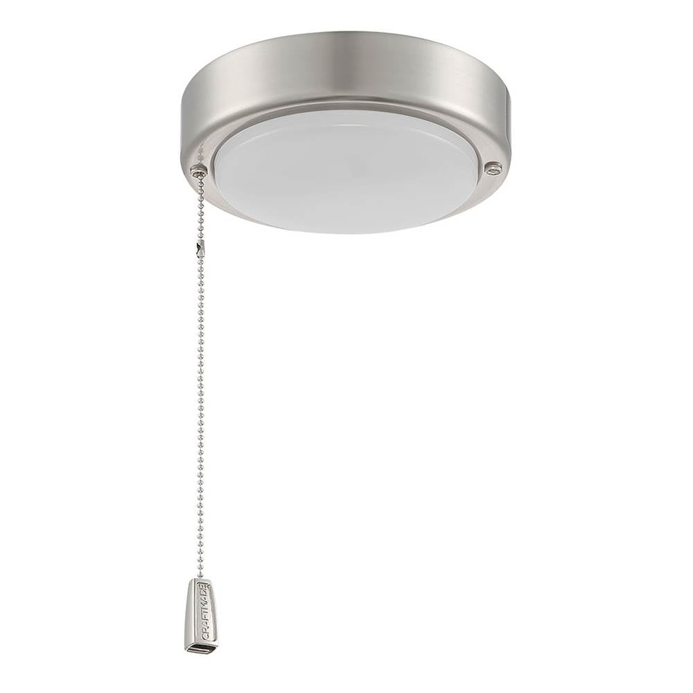 Craftmade  1 Light Universal Led Disk Light Kit In Brushed Polished Nickel