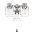 Craftmade  3 Light Universal Light Kit In Brushed Polished Nickel