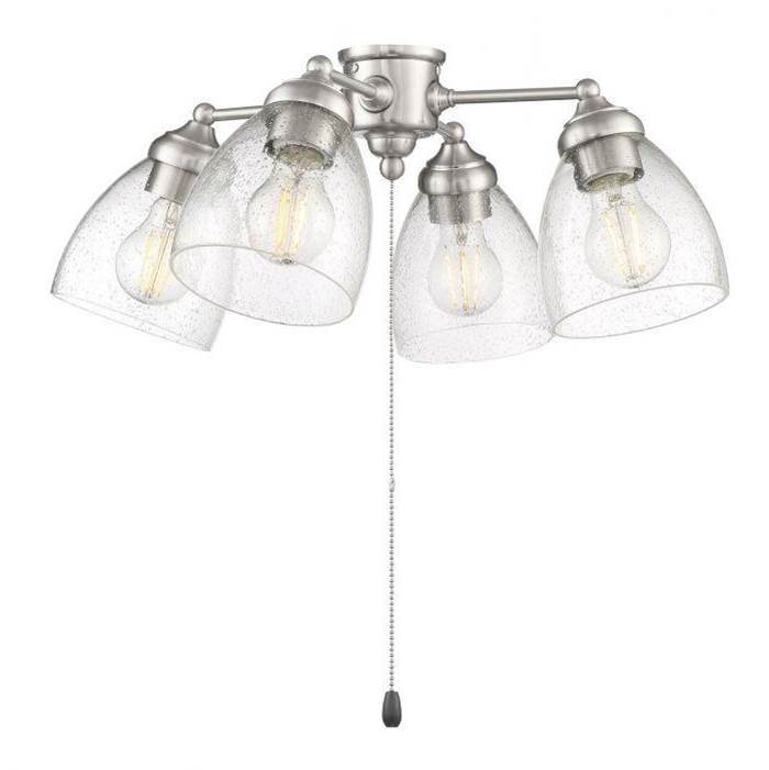 Craftmade  4 Light Universal Light Kit In Brushed Polished Nickel