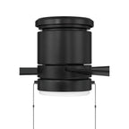 Craftmade MCYH52FB3-PC Flat Black Mccoy Hugger 52'' 3-blade Ceiling Fan In Flat Black W/ Flat Black Blades (pull-chain); Light Kit Included (optional) Image 8