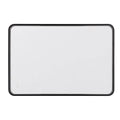Craftmade MIR2403RRT-FB3C Flat Black Monica 24''x 36'' Framed Rounded Rectangular Edge Lit Led Mirror, Defogger And Dimmer, 3000-5000k, In Flat Black Image 1